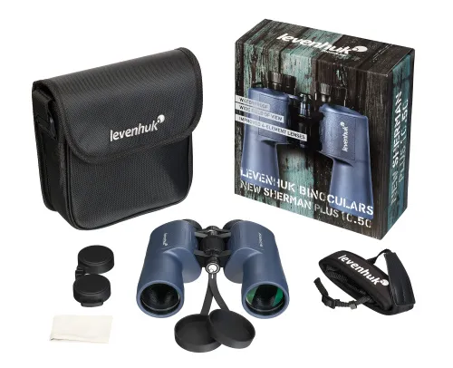 fotografia lornetka Levenhuk New Sherman PLUS 10x50,  4