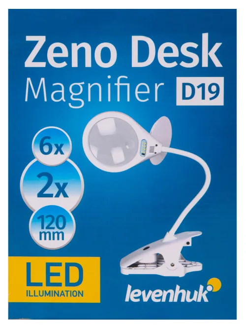 zdjęcie lupa Levenhuk Zeno Desk D19,  12