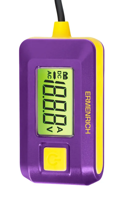 zdjęcie samochodowy miernik prądu Ermenrich Zing CT30,  3