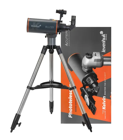 zdjęcie fototeleskop Levenhuk Kelvin MAK90 AZ GOTO Wi-Fi ,  2