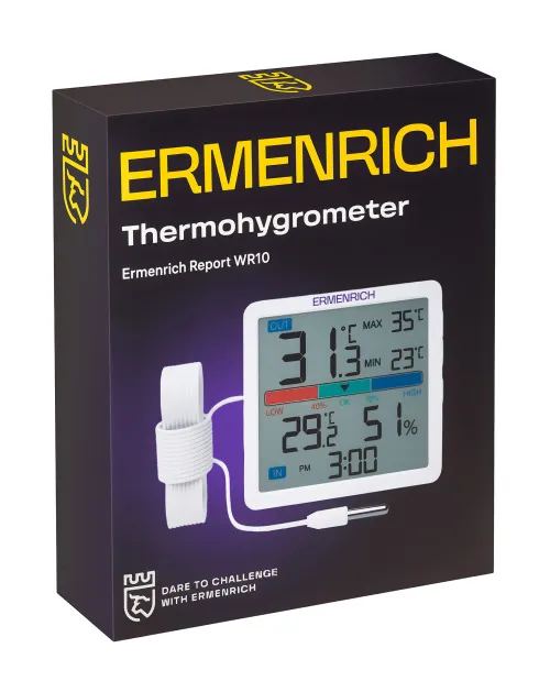 fotografia termohigrometr Ermenrich Report WR10 ,  7
