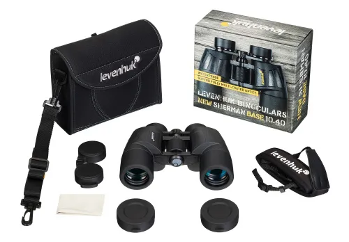 foto lornetka Levenhuk New Sherman BASE 10x40,  4