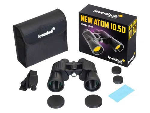 zdjęcie lornetka Levenhuk New Atom 10x50,  4