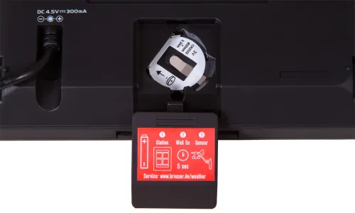 foto stacja meteorologiczna Bresser 5-in-1 z kolorowym wyświetlaczem, czarna,  8