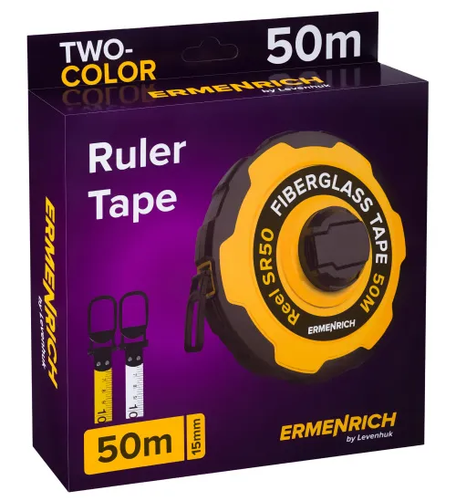 fotografia taśma miernicza Ermenrich Reel SR50,  4