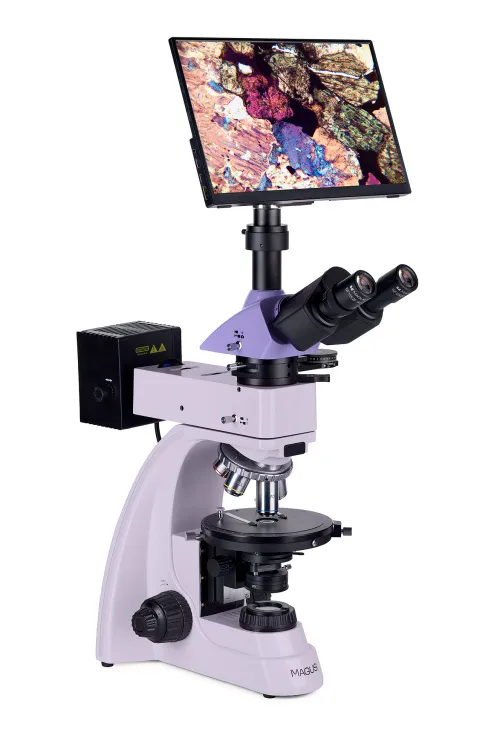 foto mikroskop polaryzacyjny cyfrowy MAGUS Pol D850 LCD,  4