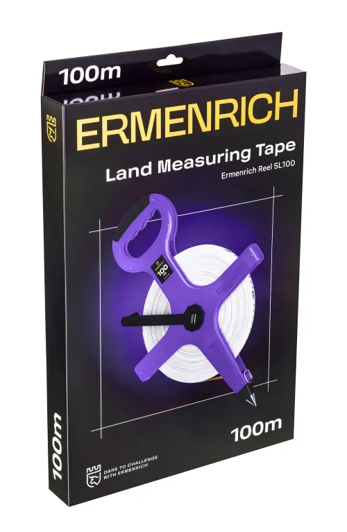 zdjęcie taśma miernicza geodezyjna Ermenrich Reel SL100,  7