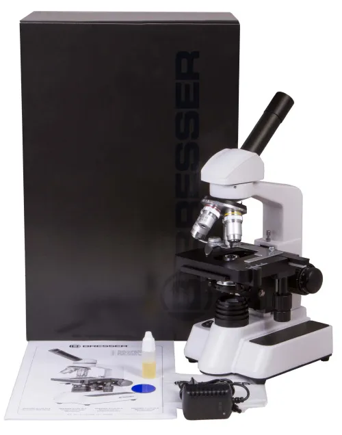 obraz mikroskop Bresser Erudit DLX 40–1000x,  2