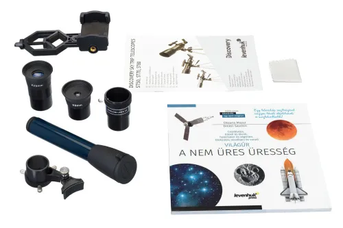 obraz teleskop Levenhuk Discovery Sky Trip ST80 z książką,  5
