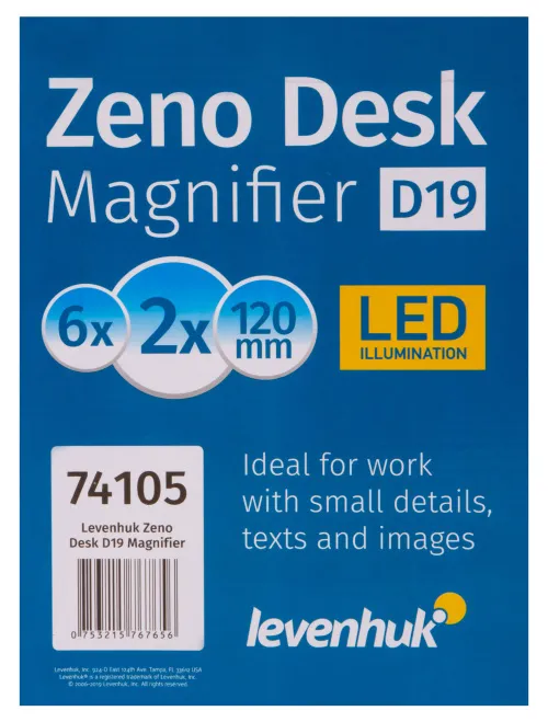 zdjęcie lupa Levenhuk Zeno Desk D19,  13
