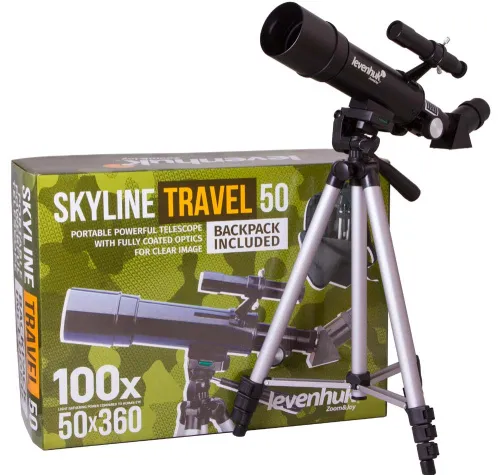 foto teleskop Levenhuk Skyline Travel 50,  2