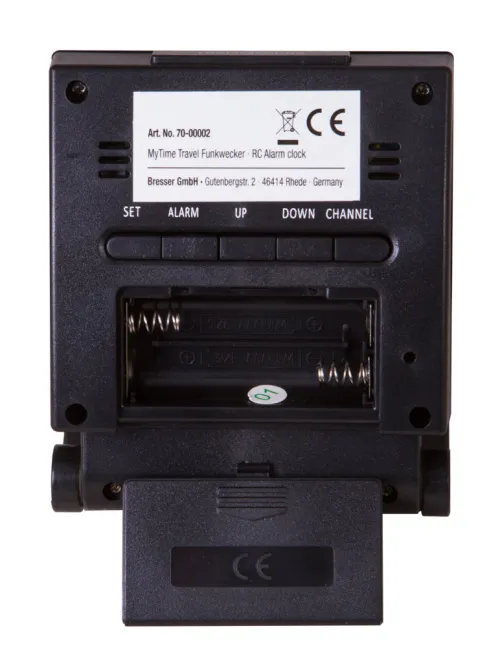 fotografia stacja meteorologiczna Bresser MyTime Travel  z budzikiem,  5