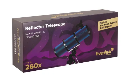 fotografia teleskop Levenhuk New Skyline PLUS 130/650 SQ1,  13