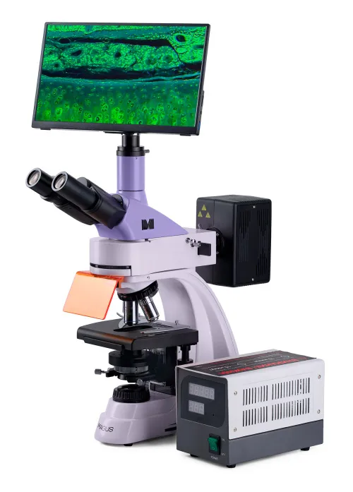 foto mikroskop fluorescencyjny cyfrowy MAGUS Lum D400 LCD,  3