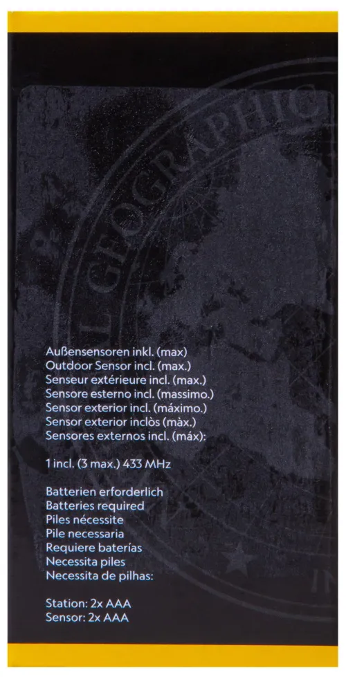 obraz stacja meteorologiczna Bresser National Geographic, przeźroczysta,  13