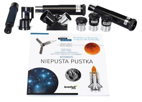zdjęcie teleskop Levenhuk Discovery Spark 707 AZ z książką,  3