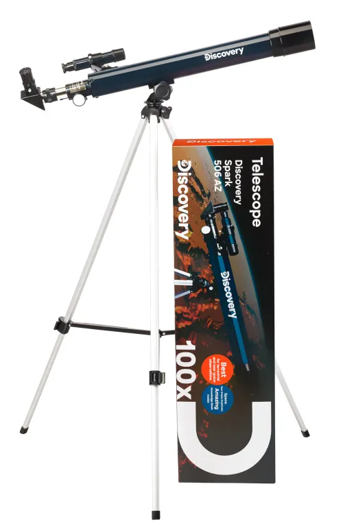 fotografia teleskop Levenhuk Discovery Spark 506 AZ z książką,  2