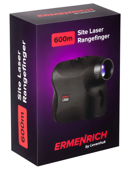 obraz budowlany dalmierz laserowy Ermenrich LR600, czarny,  11
