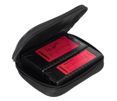 zdjęcie tester przewodów i PoE Ermenrich NetGeeks NP10,  2