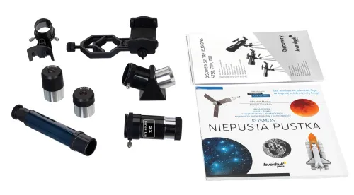 zdjęcie teleskop Levenhuk Discovery Sky Trip ST70 z książką,  4