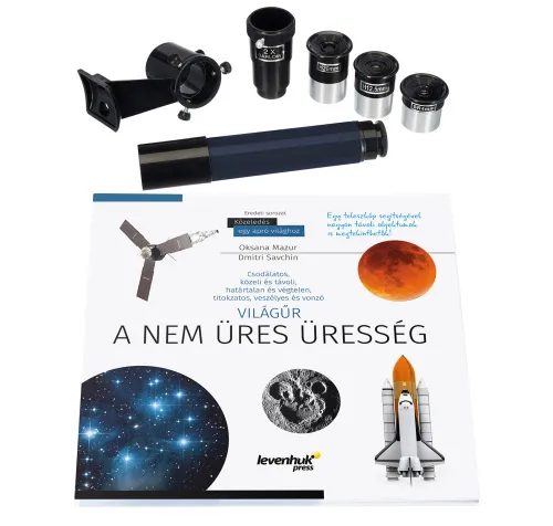 zdjęcie teleskop Levenhuk Discovery Spark 114 AZ z książką,  3