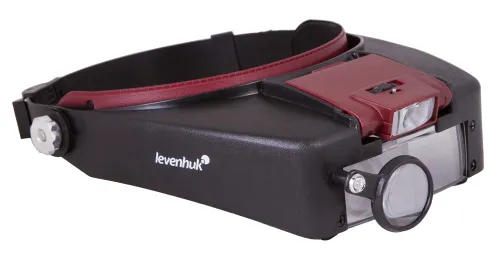 zdjęcie lupa nagłowna Levenhuk Zeno Vizor H2,  3