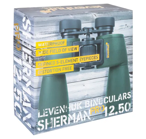 foto lornetka Levenhuk Sherman PRO 12x50,  10