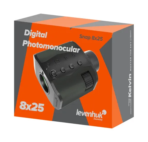 fotografia cyfrowy fotomonokular Levenhuk Kelvin Snap 8x25,  8