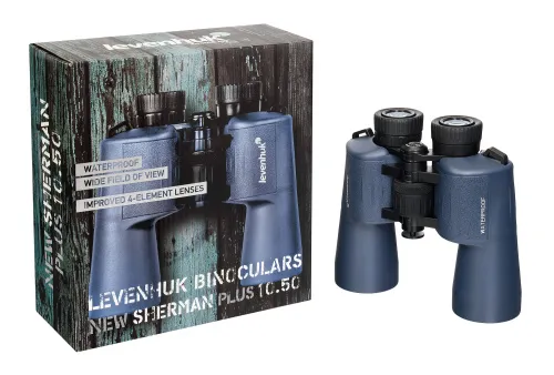 fotografia lornetka Levenhuk New Sherman PLUS 10x50,  5