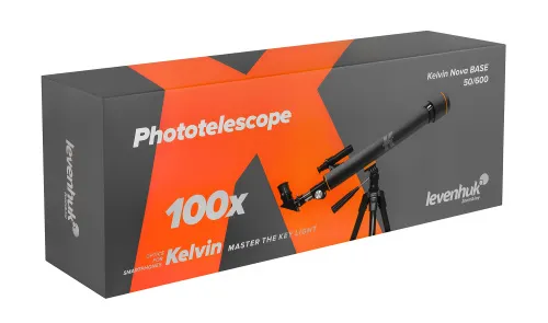 obraz fototeleskop Levenhuk Kelvin Nova BASE 50/600,  17