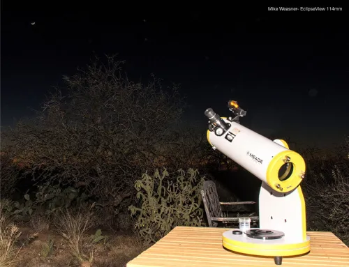 zdjęcie teleskop zwierciadlany Levenhuk Meade EclipseView 114 mm,  7