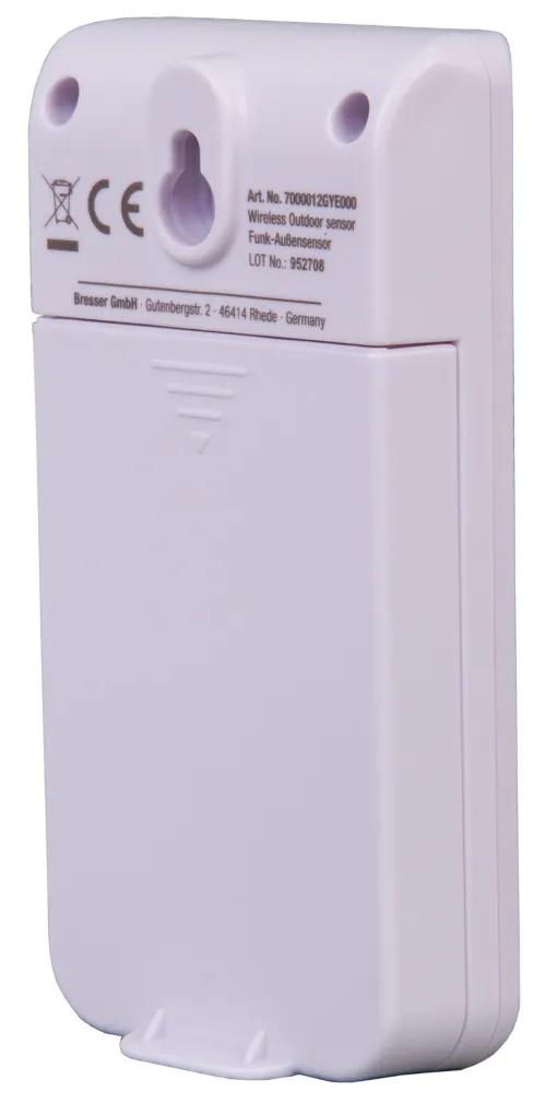 zdjęcie zegarowi MyClimate firmy Bresser z termohigrometrem, biały,  13