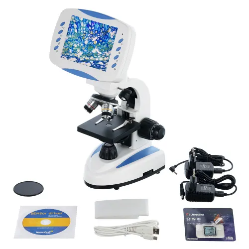 obraz mikroskop cyfrowy Levenhuk D80L LCD,  2