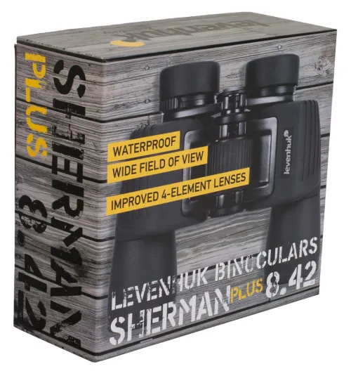 obraz lornetka Levenhuk Sherman PLUS 8x42,  9
