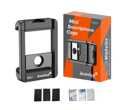 zdjęcie mini klatka na smartfon Levenhuk Kelvin RIG1,  9