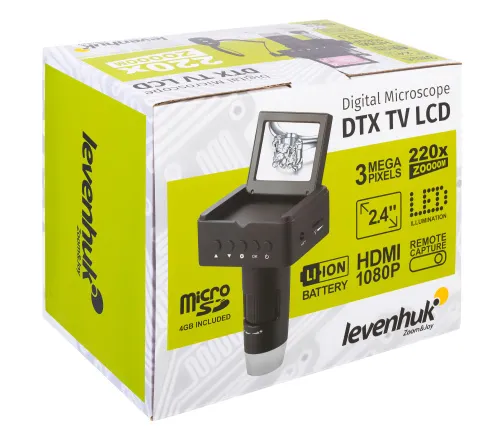 foto mikroskop Cyfrowy Levenhuk DTX TV LCD,  11