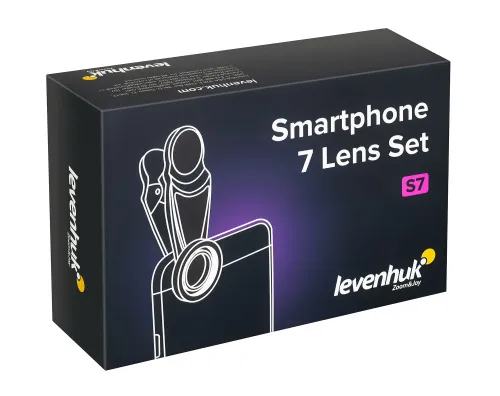 zdjęcie zestaw obiektywów do smartfona Levenhuk Lens S7,  6