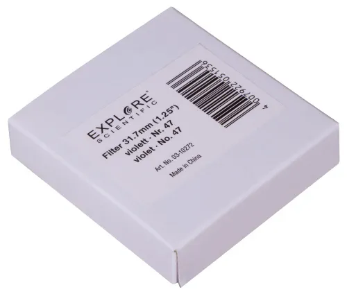 fotografia filtr fioletowy Explore Scientific N47 1,25",  6