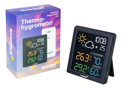 zdjęcie termohigrometr Levenhuk Wezzer BASE L80,  2