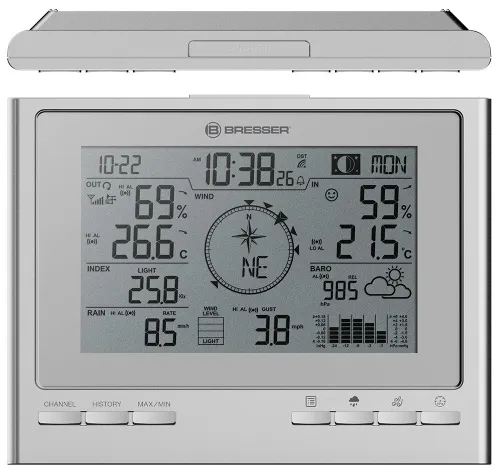 foto bresser 7-in-1 ClimateScout RC, srebrny,  3
