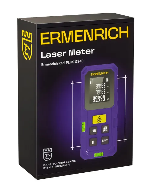 zdjęcie miernik laserowy Ermenrich Reel PLUS GS40,  7