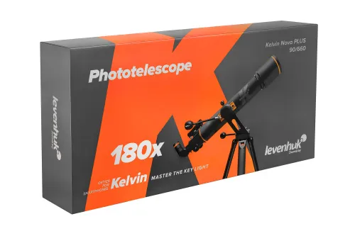 fotografia fototeleskop Levenhuk Kelvin Nova PLUS 90/660,  17