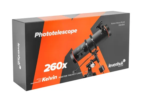 zdjęcie fototeleskop Levenhuk Kelvin Nova PLUS 130/650,  18