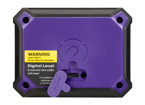 foto poziomica cyfrowa Ermenrich Verk LQ50 z laserem,  6