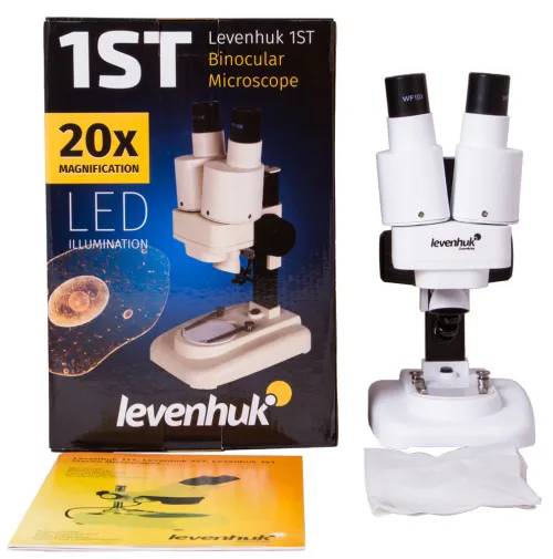 foto mikroskop Levenhuk 1ST,  10