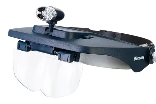 obraz lupa nagłowna Levenhuk Discovery Crafts DHD 30,  8