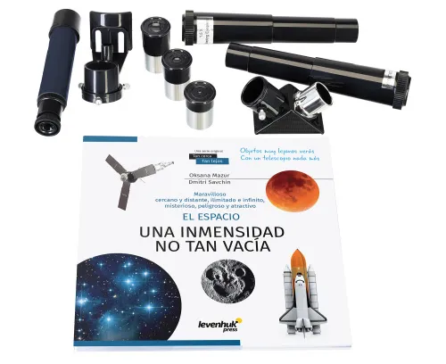 fotografia teleskop Levenhuk Discovery Spark 809 EQ z książką,  3