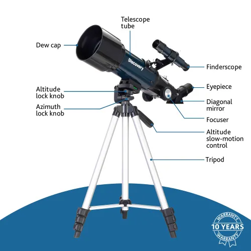 zdjęcie teleskop Levenhuk Discovery Sky Trip ST70 z książką,  17