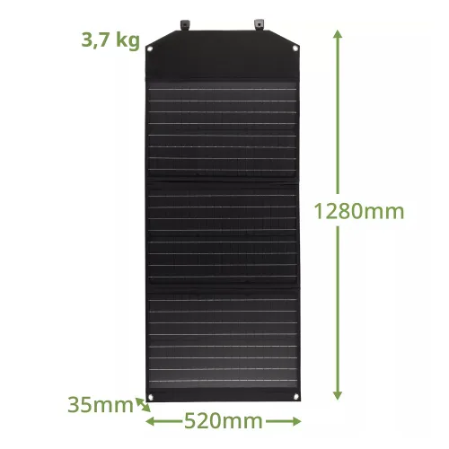 obraz przenośna ładowarka słoneczna Bresser 90 W z przyłączem USB,  6