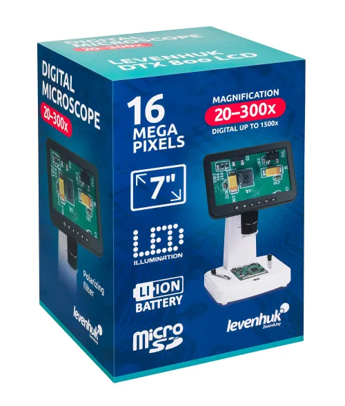 fotografia mikroskop cyfrowy Levenhuk DTX 800 LCD,  12